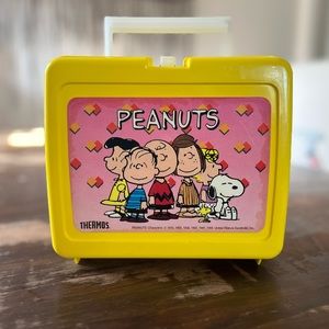 Vintage Peanuts THERMOS Lunchbox